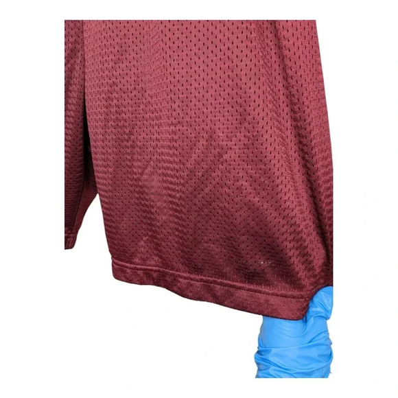 Brooks Maroon Mesh Training Shorts Mens Size Large - Picture 7 of 11
